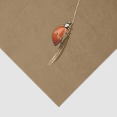 Lieveheersbeestje Tissuepapier (Detail)