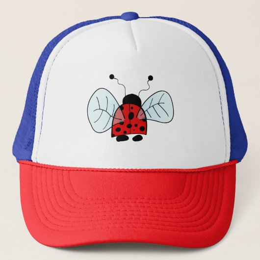 Lieveheersbeestje Trucker Pet (Voorkant)