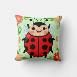 🐞 Lieveheersbeestje Tuinkunst voor Gezellige Huis Kussen
