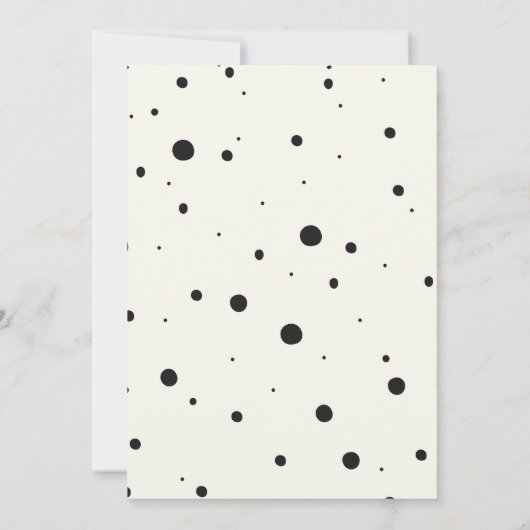 Lieveheersbeestje uitnodiging (Achterkant)