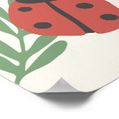 Lieveheersbeestje Verjaardags Welkom Poster - 18x2 (Hoek)