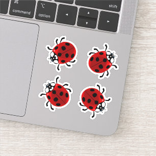 Lieveheersbeestje Vinyl Stickers