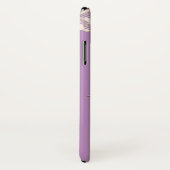 Lieveheersbeestje violet en roos schattig bloemenr Case-Mate iPhone case (Achterkant / rechts)