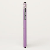 Lieveheersbeestje violet en roos schattig bloemenr Case-Mate iPhone case (Achterkant/links)