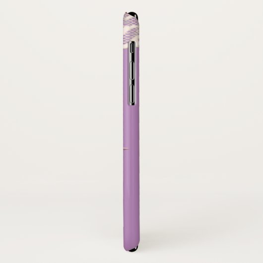 Lieveheersbeestje violet en roos schattig bloemenr Case-Mate iPhone case (Achterkant/links)