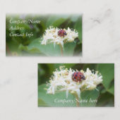 Lieveheersbeestje Visitekaartje (Voorkant / Achterkant)