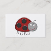 Lieveheersbeestje Visitekaartjes (Achterkant)