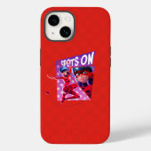 Lieveheersbeestje | Vlekken op Paarse afbeelding Case-Mate iPhone Case (Achterkant)