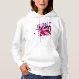 Lieveheersbeestje   Vlekken op Paarse afbeelding Hoodie