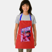 Lieveheersbeestje | Vlekken op Paarse afbeelding Schort (Insitu)