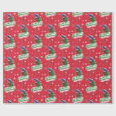 Lieveheersbeestje | Vrolijk kerstfeest Cadeaupapier (Vlak)