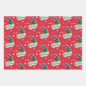 Lieveheersbeestje | Vrolijk kerstfeest Inpakpapier Vel (Voorkant 3)