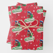 Lieveheersbeestje | Vrolijk kerstfeest Inpakpapier Vel (In situ)