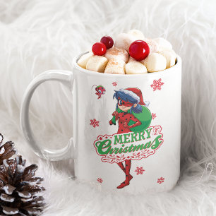 Lieveheersbeestje Vrolijk kerstfeest Koffiemok