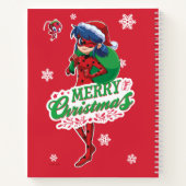 Lieveheersbeestje | Vrolijk kerstfeest Notitieboek (Achterkant)