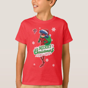 Lieveheersbeestje   Vrolijk kerstfeest T-shirt