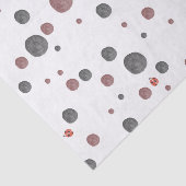 Lieveheersbeestje Waterverf Stippen Tissuepapier (Detail)