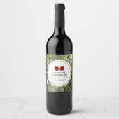 Lieveheersbeestje Wijn Etiket (Voorkant)