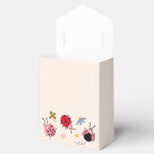 Lieveheersbeestje Wildflower Verjaardagsfeest Favo Bedankdoosjes (Geopend)