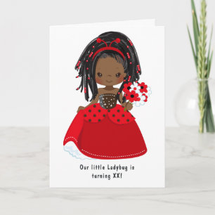 Lieveheersbeestje Zwarte Prinses Sprookje Verjaard