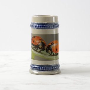 Lieveheersbeestjes 650 ml Stein Bierpul