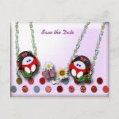 lieveheersbeestjes aankondigingskaart (Voorkant)