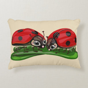 Lieveheersbeestjes accent kussen