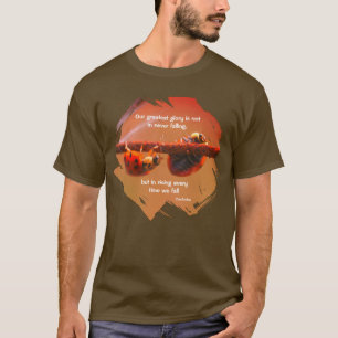 Lieveheersbeestjes Attitude Inspirerend Confucius T-shirt