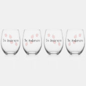 Lieveheersbeestjes Design Wijn Glas Set (Achterkant)