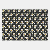 Lieveheersbeestjes en bloemen Verjaardag Inpakpapier Vel (Voorkant 3)