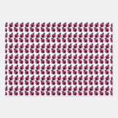 Lieveheersbeestjes en bloemen Verjaardag Inpakpapier Vel (Voorkant 2)