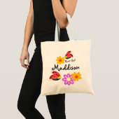 Lieveheersbeestjes en bloemenmeisjes tote bag (Voorkant (product))