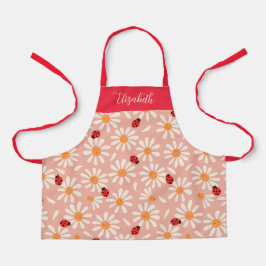 Lieveheersbeestjes en Madeliefjes Persoonlijke Kin Schort