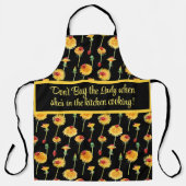 Lieveheersbeestjes en paardenbloemen - Don't Bug T Schort (Voorkant)