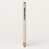 Lieveheersbeestjes en rozen schattig bloemenroze g Case-Mate iPhone case (Achterkant/links)