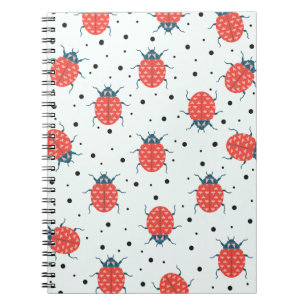 Lieveheersbeestjes en Stippen Patroon Notitieboek