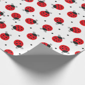 Lieveheersbeestjes Insecten Cadeaupapier (Hoek)