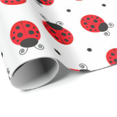 Lieveheersbeestjes Insecten Cadeaupapier (Rol Hoek)
