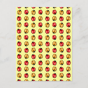 Lieveheersbeestjes invasie briefkaart