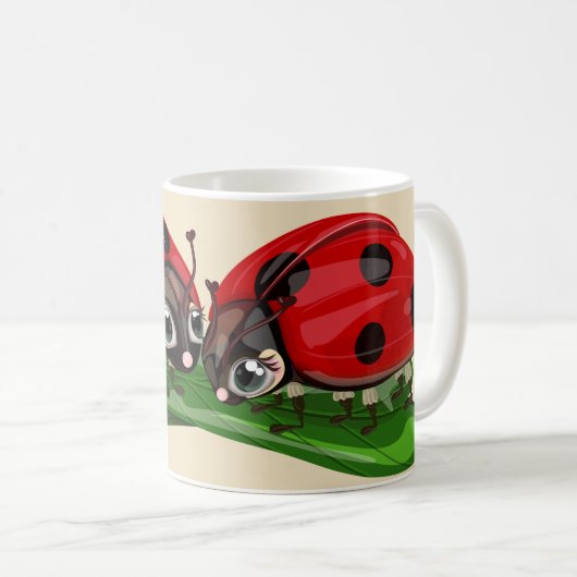 Lieveheersbeestjes Koffiemok (Voorkant rechts)