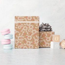 Lieveheersbeestjes + Madeliefjes Cadeaupapier