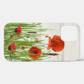 Lieveheersbeestjes op Red Poppy Case-Mate iPhone Case (Achterkant (horizontaal))