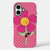 Lieveheersbeestjes op stippen Case-Mate iPhone case (Achterkant)