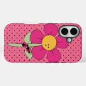 Lieveheersbeestjes op stippen Case-Mate iPhone case (Achterkant (horizontaal))