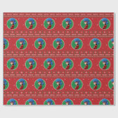 Lieveheersbeestjes op! Vakantie Graphic Cadeaupapier (Vlak)