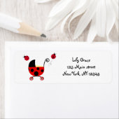 Lieveheersbeestjes Retouradreslabels Etiket (Insitu)