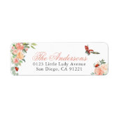 Lieveheersbeestjes & Rozen Retouradres Etiket (Voorkant)