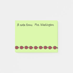 Lieveheersbeestjes School Post-it Notities Cadeau  Post-it® Notes