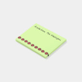 Lieveheersbeestjes School Post-it Notities Cadeau  Post-it® Notes (Schuin)