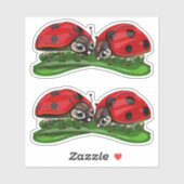 Lieveheersbeestjes  sticker (Vel)